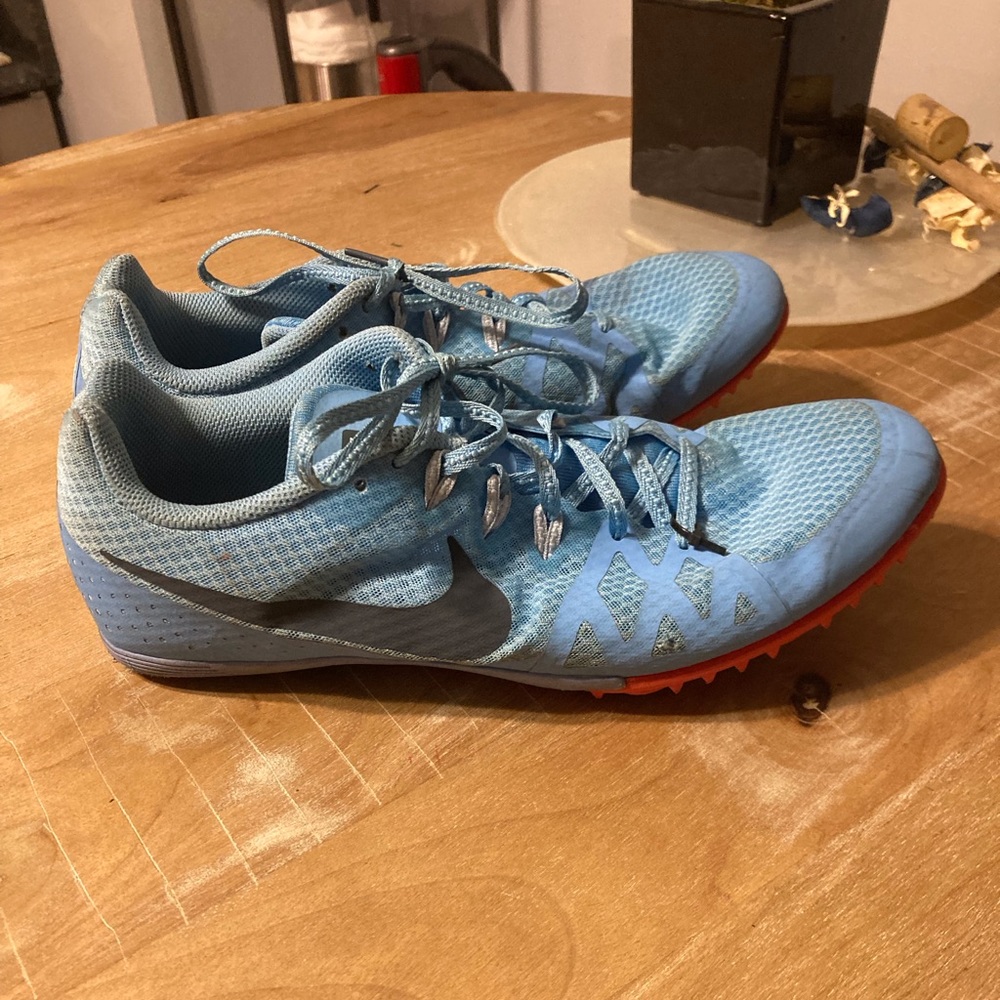 Nike rival m track spikes size 10